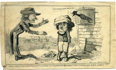 “Let that poor black bird loose”